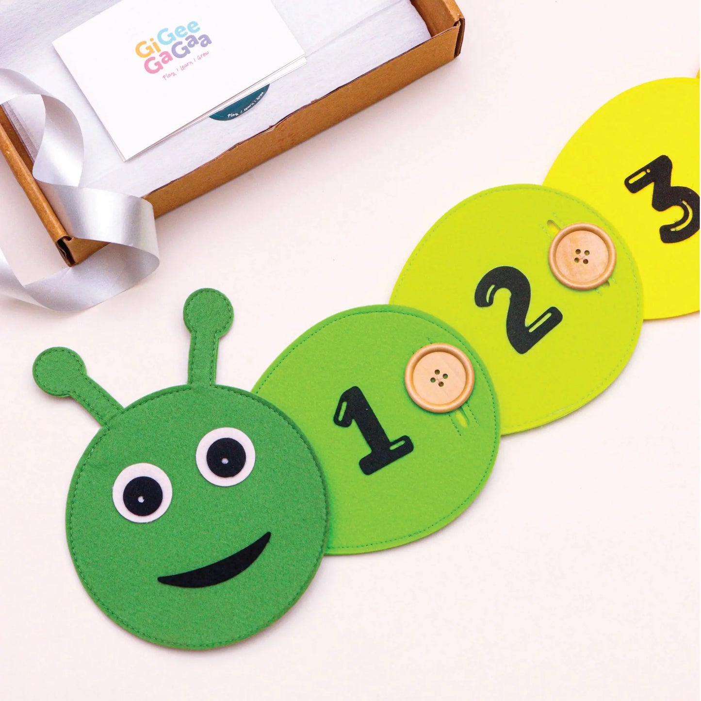 Numero - The Counting Caterpillar Educational Toy for Kids GiGeeGaGaa