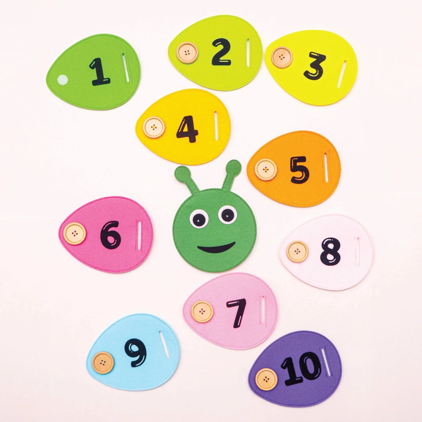 Numero - The Counting Caterpillar Educational Toy for Kids GiGeeGaGaa