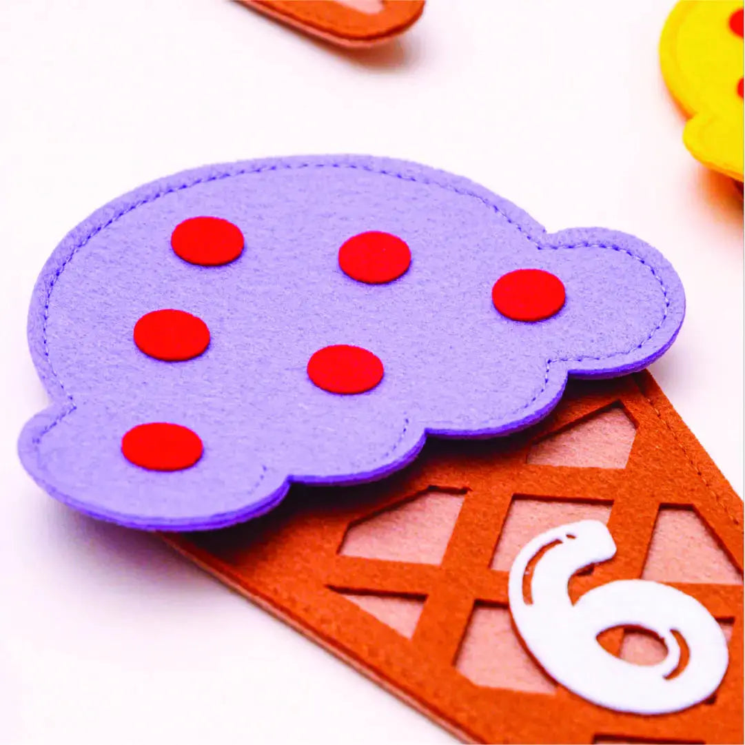 Ice Cream Counting Cones β Interactive Math Learning Toy for Kids