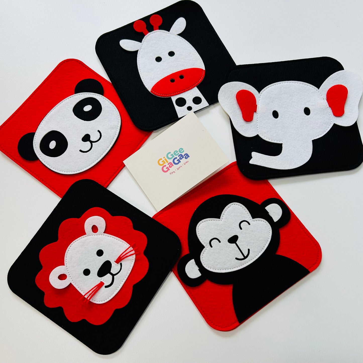 High Contrast Flashcards for Newborns – Visual Stimulation & Cognitive Growth