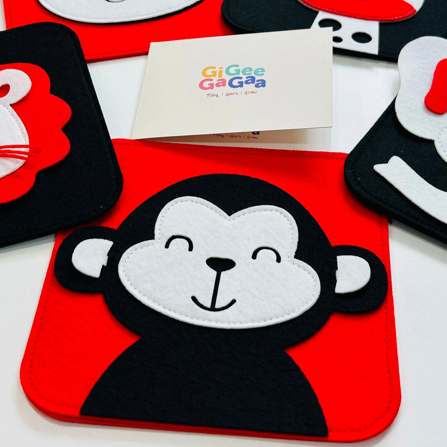 High Contrast Flashcards for Newborns – Visual Stimulation & Cognitive Growth GiGeeGaGaa