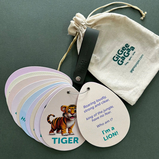 3D Wild Animal Flashcards – Interactive Learning for Kids GiGeeGaGaa