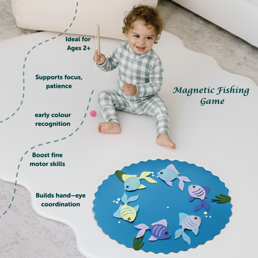 Magnetic Fishing Game | Fine Motor & Concentration Toy for Toddlers