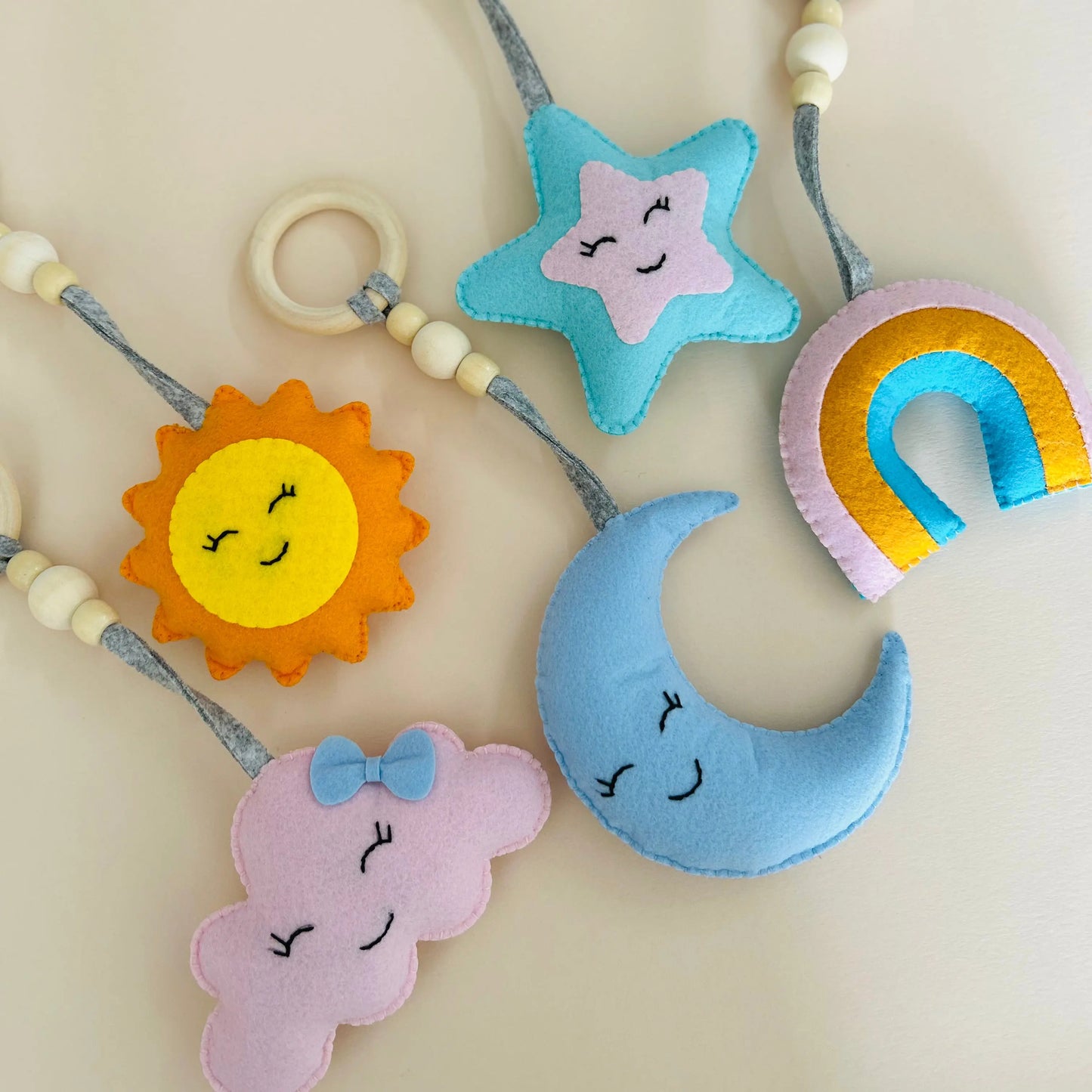 Sky Buddies – Baby Play Gym Hanging Toys Set GiGeeGaGaa