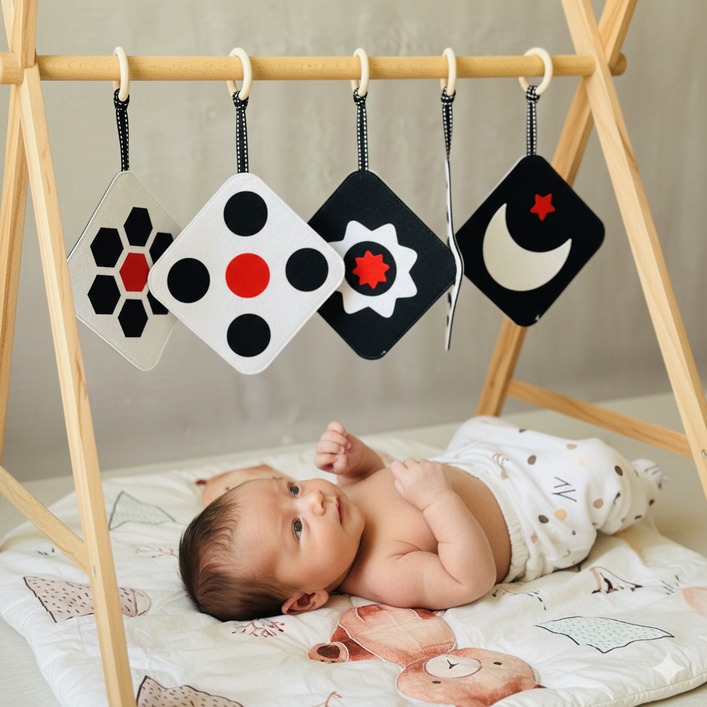 Why High Contrast Toys Are Essential for Newborn Development