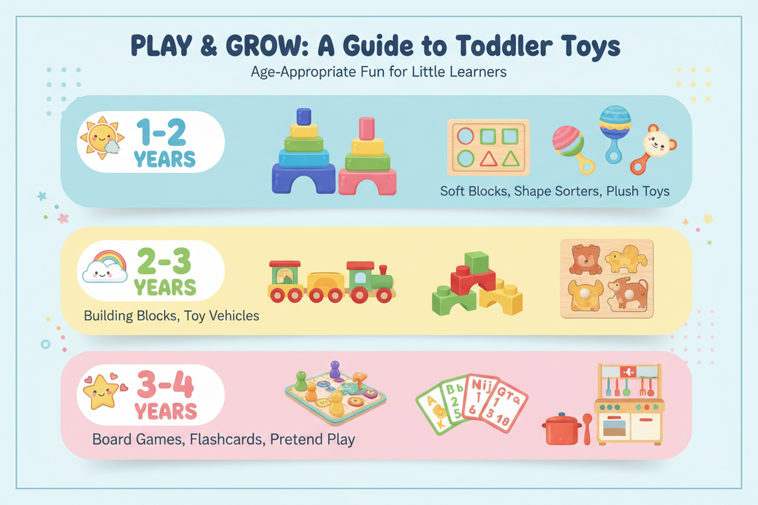 How to Choose the Right Educational Toys for Your Toddler (Age-wise Guide)