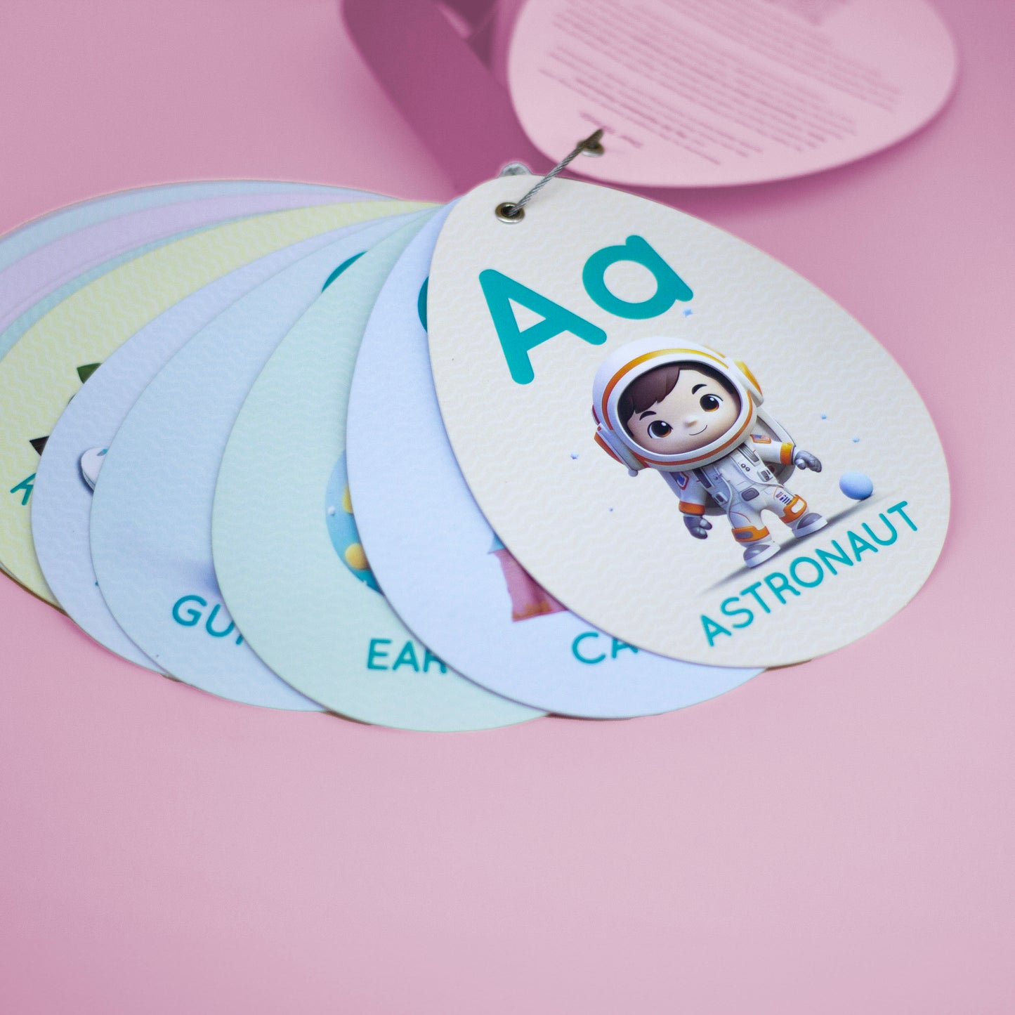 3D A2Z Alphabet Flashcards