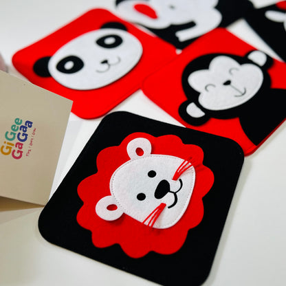 High Contrast Flashcards for Newborns – Visual Stimulation & Cognitive Growth