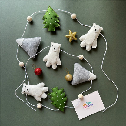 Polar Magic Garland – Christmas Hanging Decoration