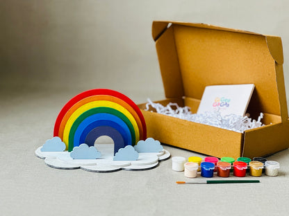 DIY Rainbow and Clouds Craft Kit