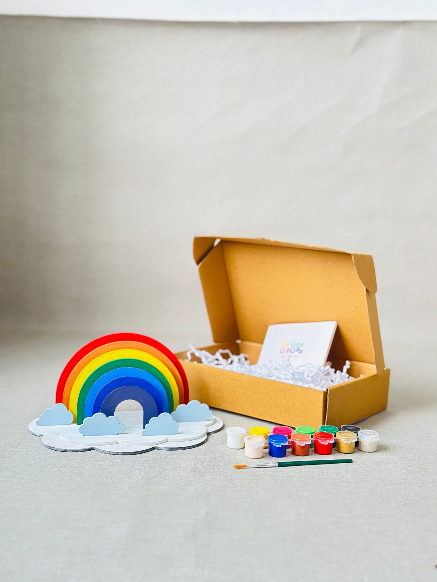 DIY Rainbow and Clouds Craft Kit