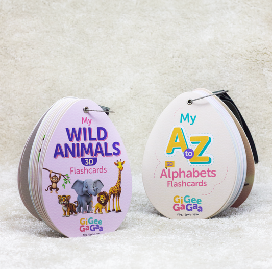 A2Z Alphabet Educational 3D Flashcards for Kids