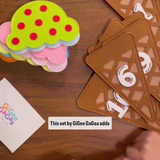 Ice Cream Counting Cones – Fun & Interactive Math Learning!