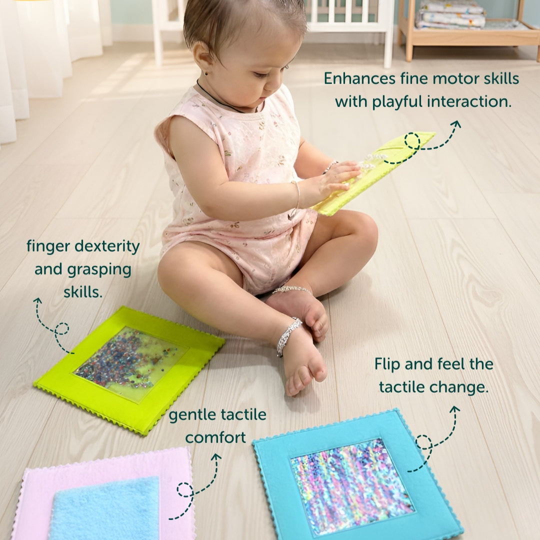Touch and Feel Sensory Kit – Stimulate Your Baby’s Senses
